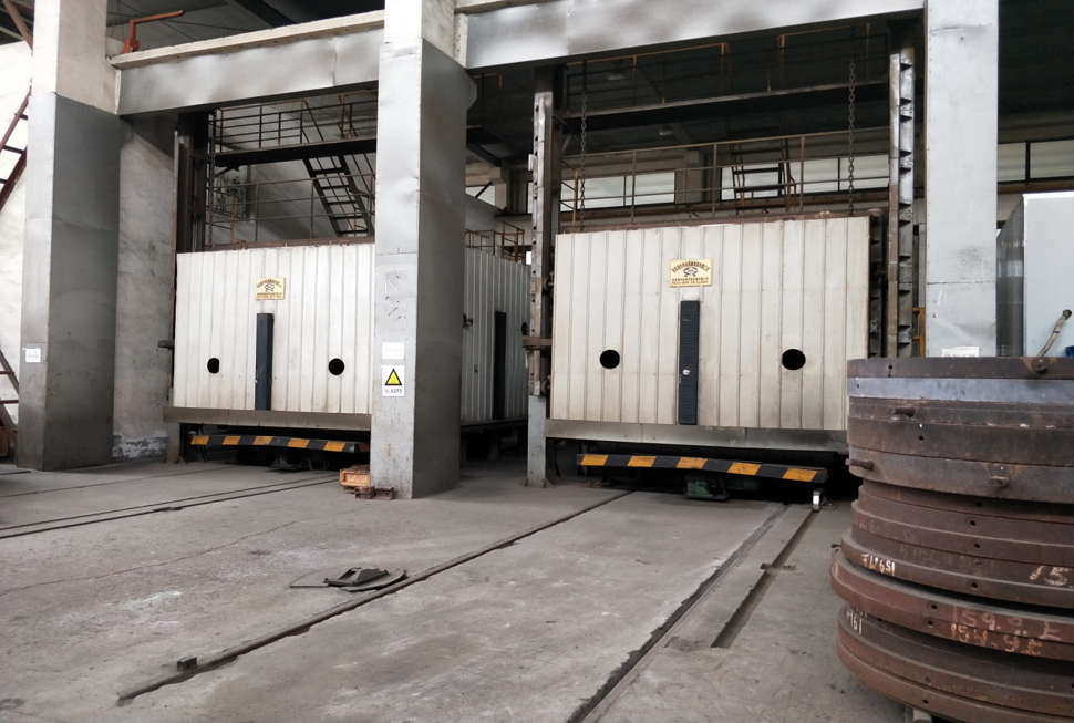 450KW台式纤维电阻炉